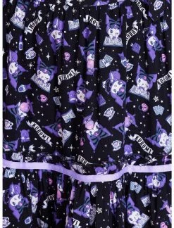 HUNIVERS Kuromi Fortune Teller Tiered Suspender Skirt 7 HUNIVERS Kuromi Fortune Teller Tiered Suspender Skirt -Dresses Online Store 18695117 av3
