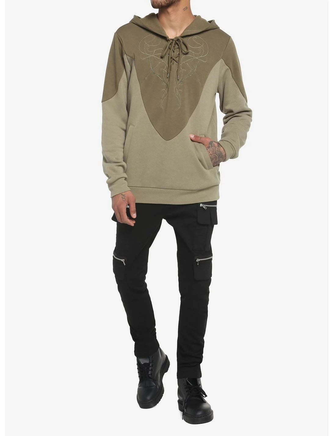 HUNIVERS The Lord Of The Rings Legolas Hoodie 2 HUNIVERS The Lord Of The Rings Legolas Hoodie - Image 2