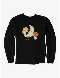 Null Little Twin Stars Moon Kisses Sweatshirt