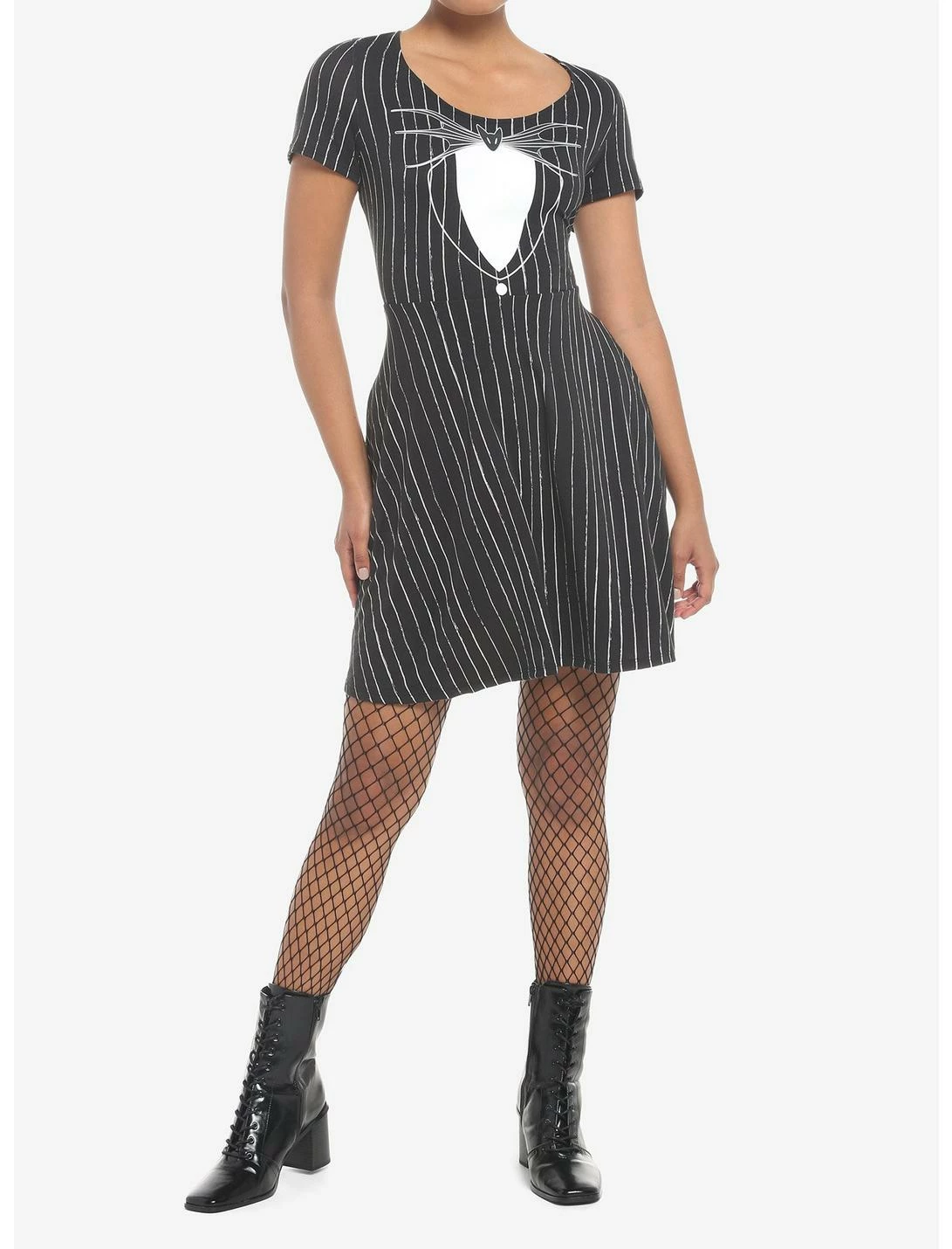 HUNIVERS The Nightmare Before Christmas Jack Skellington Dress 2 HUNIVERS The Nightmare Before Christmas Jack Skellington Dress - Image 2