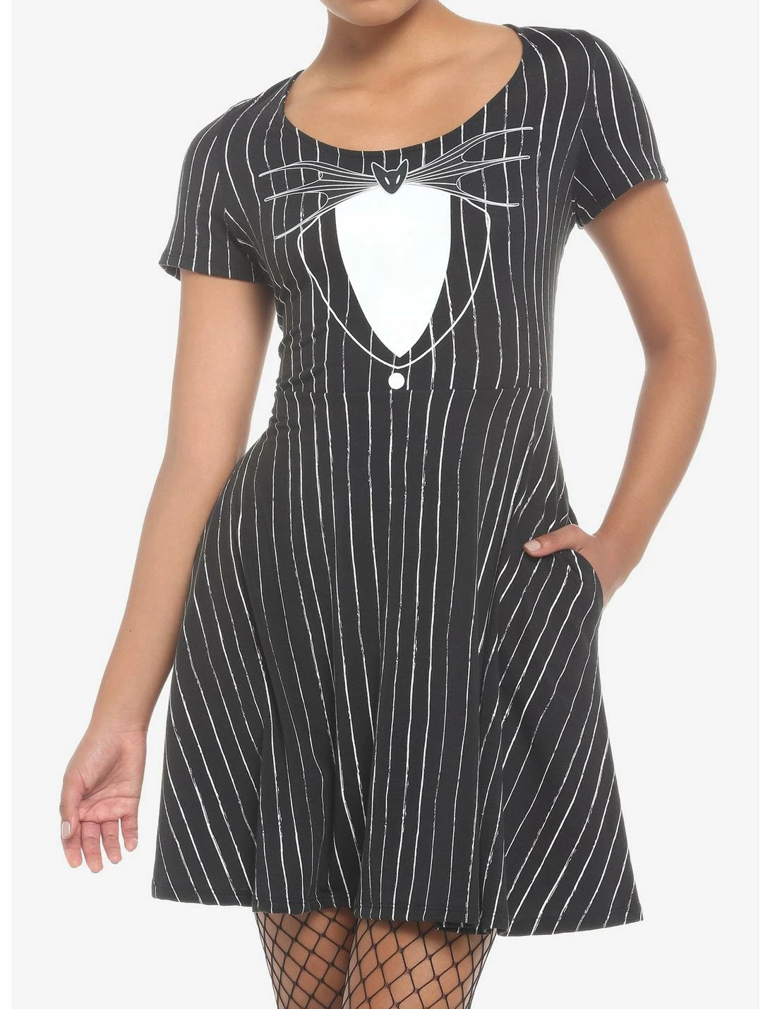 HUNIVERS The Nightmare Before Christmas Jack Skellington Dress 1 HUNIVERS The Nightmare Before Christmas Jack Skellington Dress