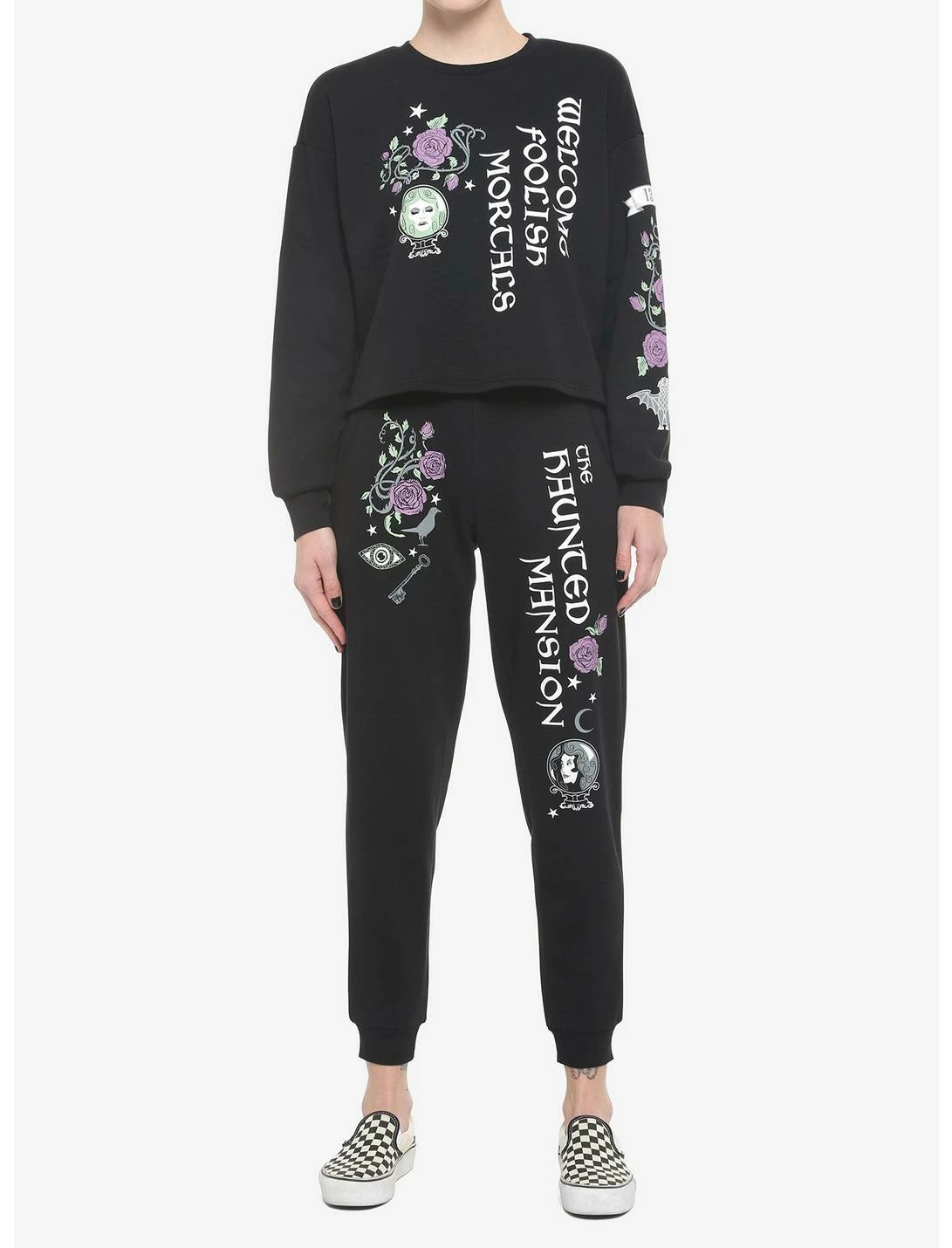 HUNIVERS Her Universe Disney The Haunted Mansion Madame Leota Sweatpants 3 HUNIVERS Her Universe Disney The Haunted Mansion Madame Leota Sweatpants - Image 3