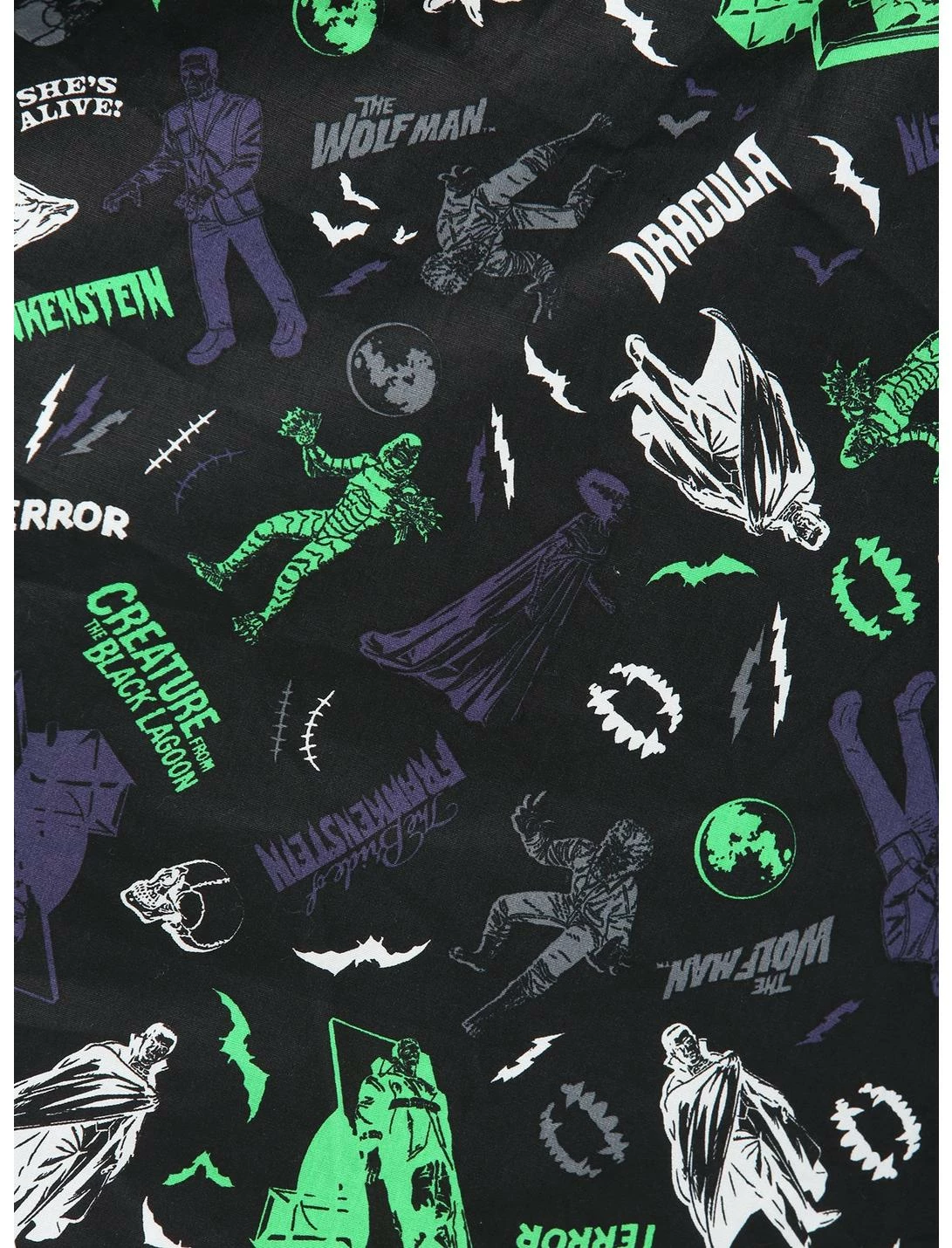 HUNIVERS Universal Monsters Retro Dress Plus Size 4 HUNIVERS Universal Monsters Retro Dress Plus Size - Image 4