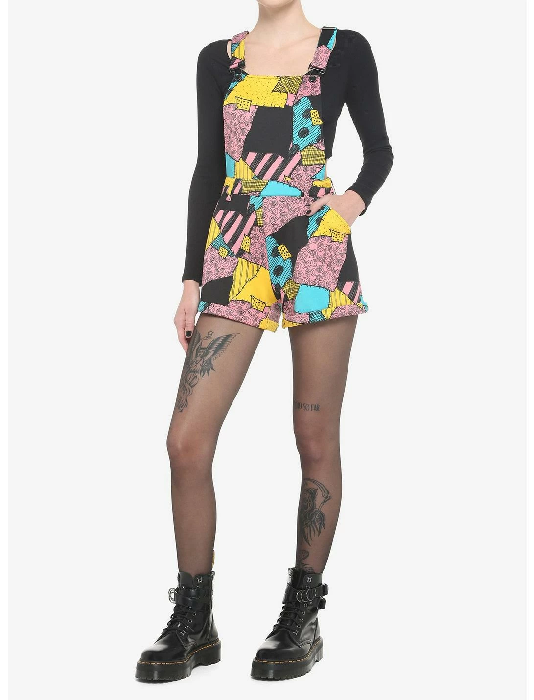 HUNIVERS The Nightmare Before Christmas Sally Shortalls 2 HUNIVERS The Nightmare Before Christmas Sally Shortalls - Image 2