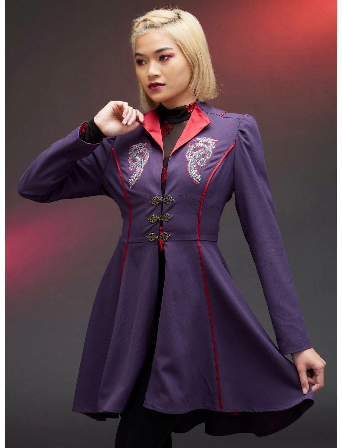 HUNIVERS House Of The Dragon Rhaenyra Targaryen Waistcoat 1 HUNIVERS House Of The Dragon Rhaenyra Targaryen Waistcoat