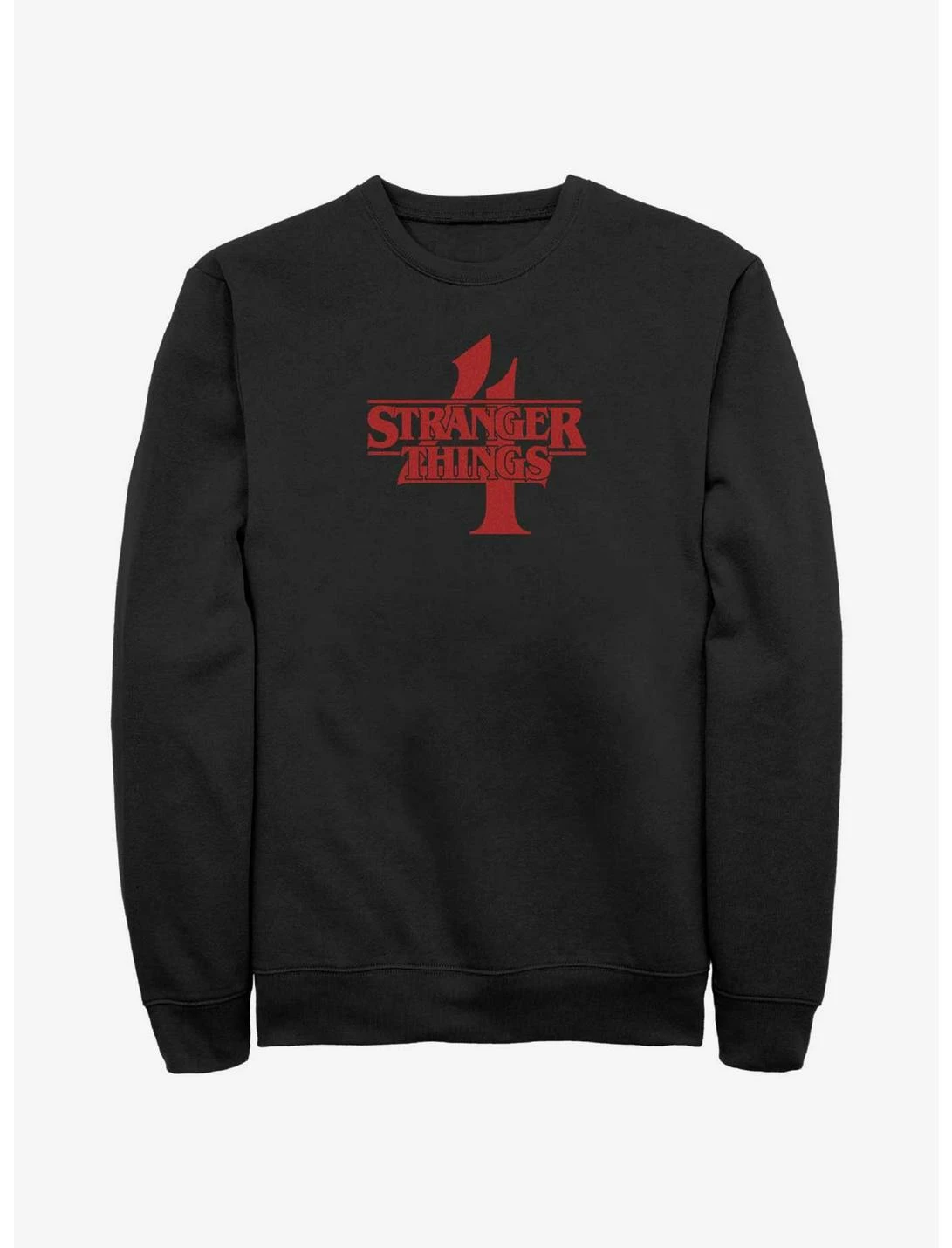 Null Stranger Things 4 Red Logo Sweatshirt 1 Null Stranger Things 4 Red Logo Sweatshirt
