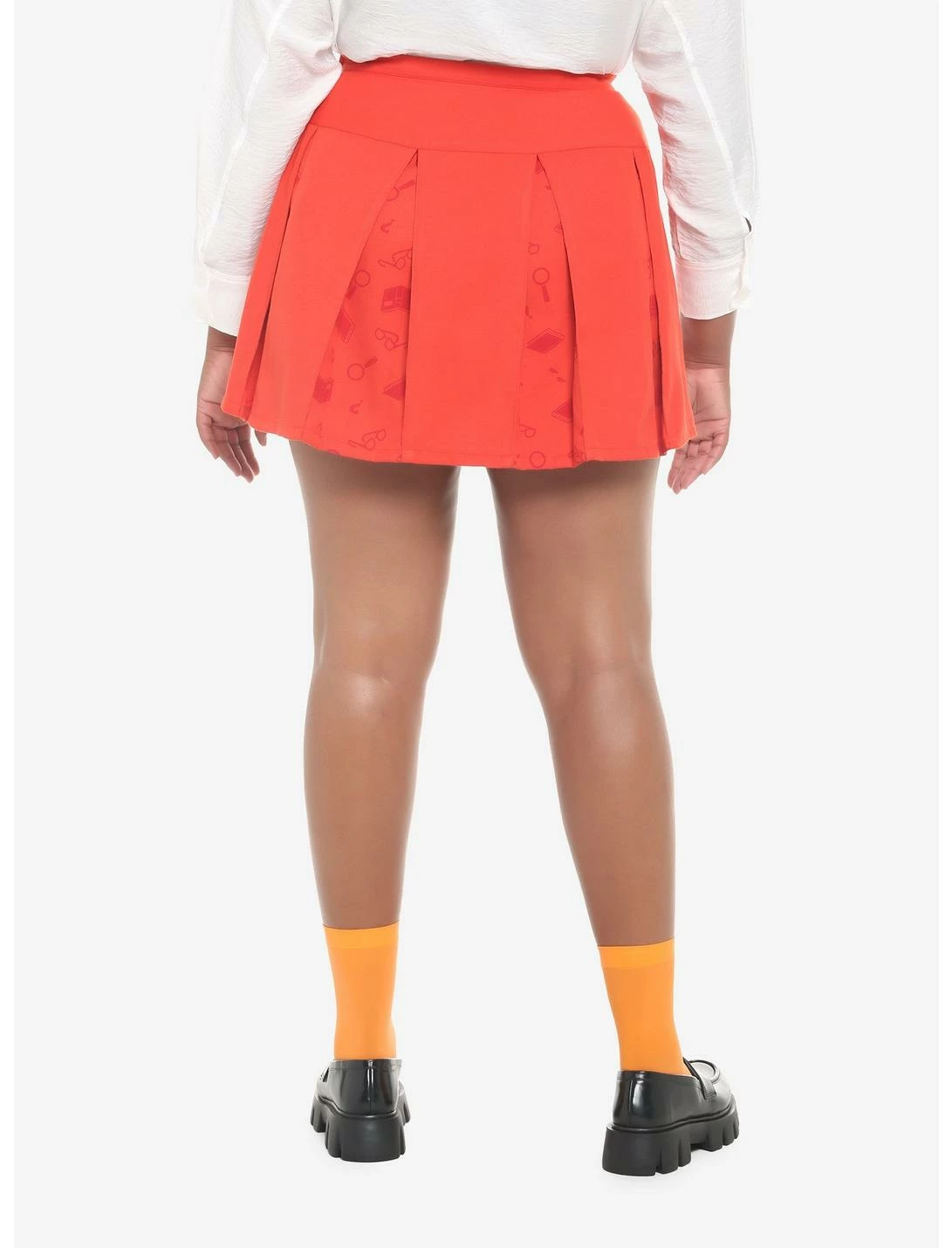 HUNIVERS Scooby-Doo! Velma Pleated Skirt Plus Size 2 HUNIVERS Scooby-Doo! Velma Pleated Skirt Plus Size - Image 2