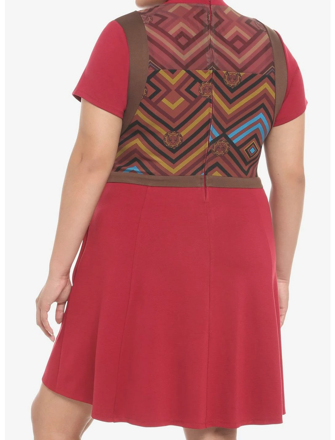 HUNIVERS Her Universe Marvel Black Panther: Wakanda Forever Dora Milaje Dress Plus Size 3 HUNIVERS Her Universe Marvel Black Panther: Wakanda Forever Dora Milaje Dress Plus Size - Image 3