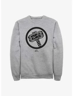 Null Marvel Thor: Love And Thunder Mjolnir Sweatshirt
