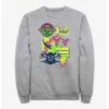Null Marvel Thor: Love And Thunder New Asgard Neon Icons Sweatshirt