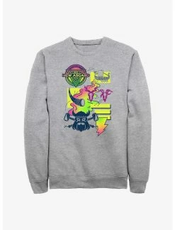 Null Marvel Thor: Love And Thunder New Asgard Neon Icons Sweatshirt