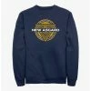 Null Marvel Thor: Love And Thunder Velkomnen Til New Asgard Badge Sweatshirt
