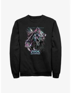 Null Marvel Thor: Love And Thunder Classic Adventure Sweatshirt