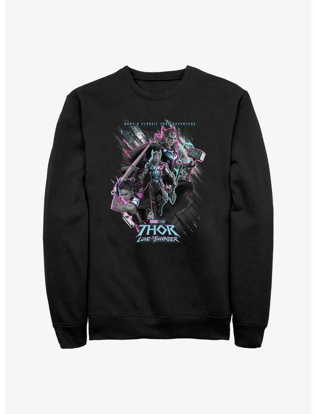 Null Marvel Thor: Love And Thunder Classic Adventure Sweatshirt 1 Null Marvel Thor: Love And Thunder Classic Adventure Sweatshirt