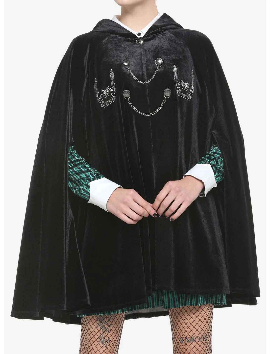 HUNIVERS Her Universe Disney The Haunted Mansion Gargoyle Velvet Hooded Cape 1 HUNIVERS Her Universe Disney The Haunted Mansion Gargoyle Velvet Hooded Cape