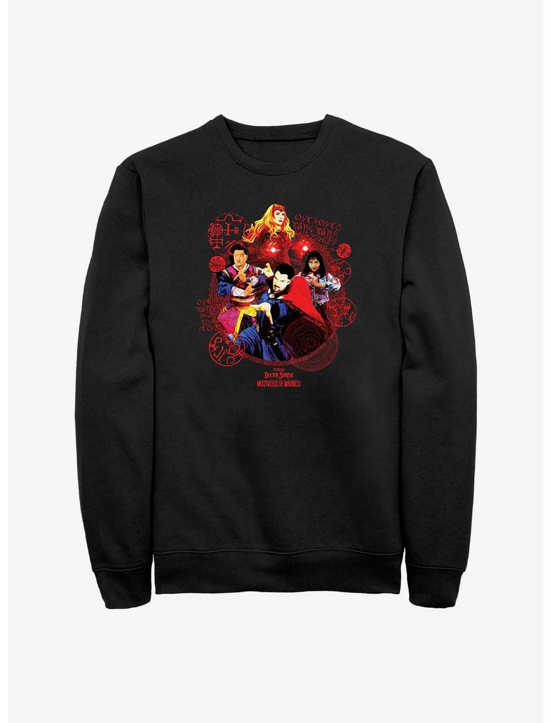 Null Marvel Doctor Strange In The Multiverse Of Madness Badge Of Heroes Sweatshirt 1 Null Marvel Doctor Strange In The Multiverse Of Madness Badge Of Heroes Sweatshirt