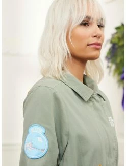 HUNIVERS Her Universe Star Wars Planets Patches Shacket -Dresses Online Store 19162086 av4