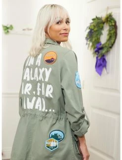 HUNIVERS Her Universe Star Wars Planets Patches Shacket -Dresses Online Store 19162086 av5
