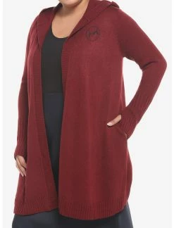 HUNIVERS Her Universe Marvel WandaVision Scarlet Witch Hooded Cardigan Plus Size