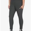 HUNIVERS Charcoal Grey Leggings With Pocket Plus Size