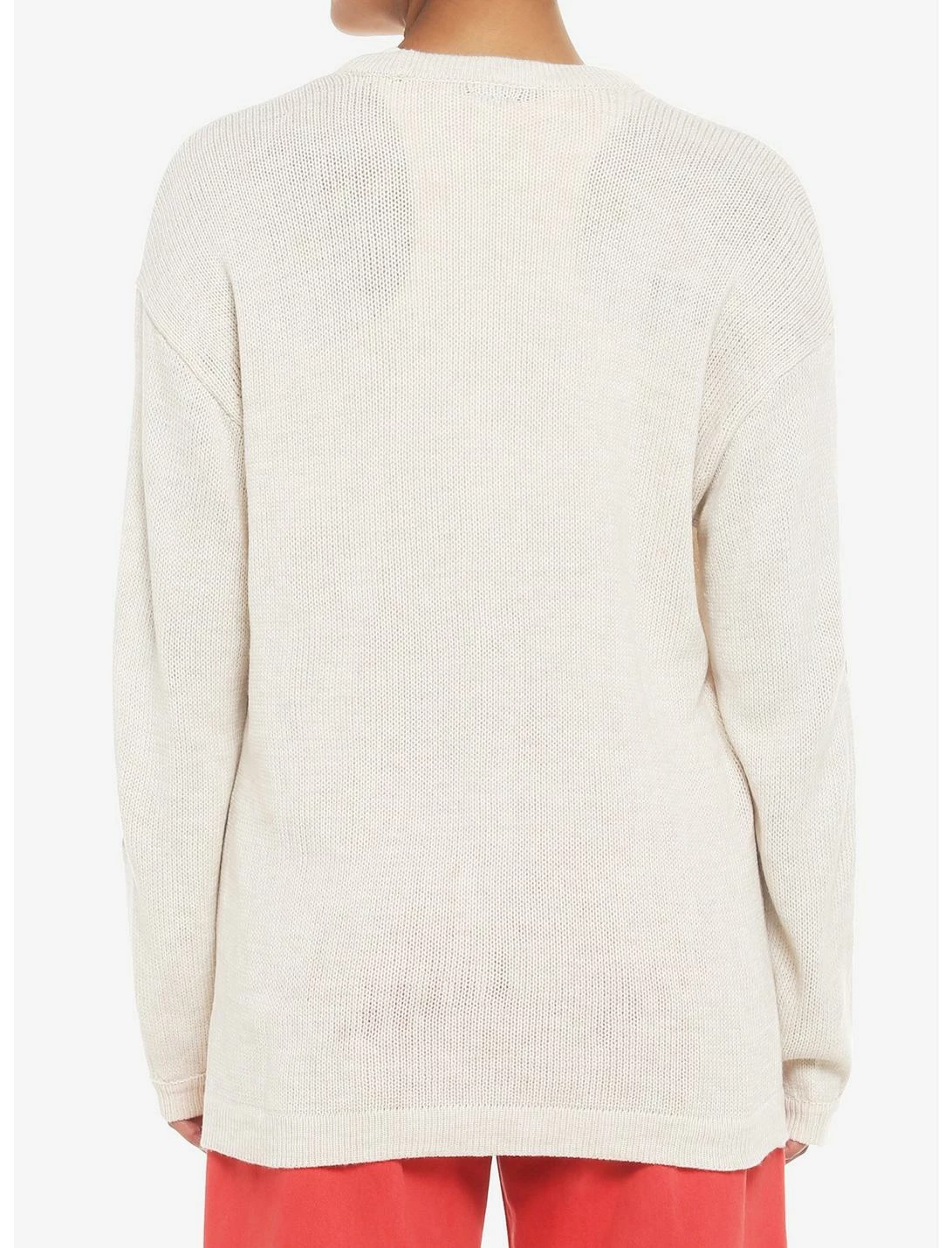 HUNIVERS Disney Winnie The Pooh Embroidered Oversized Cardigan 3 HUNIVERS Disney Winnie The Pooh Embroidered Oversized Cardigan - Image 3