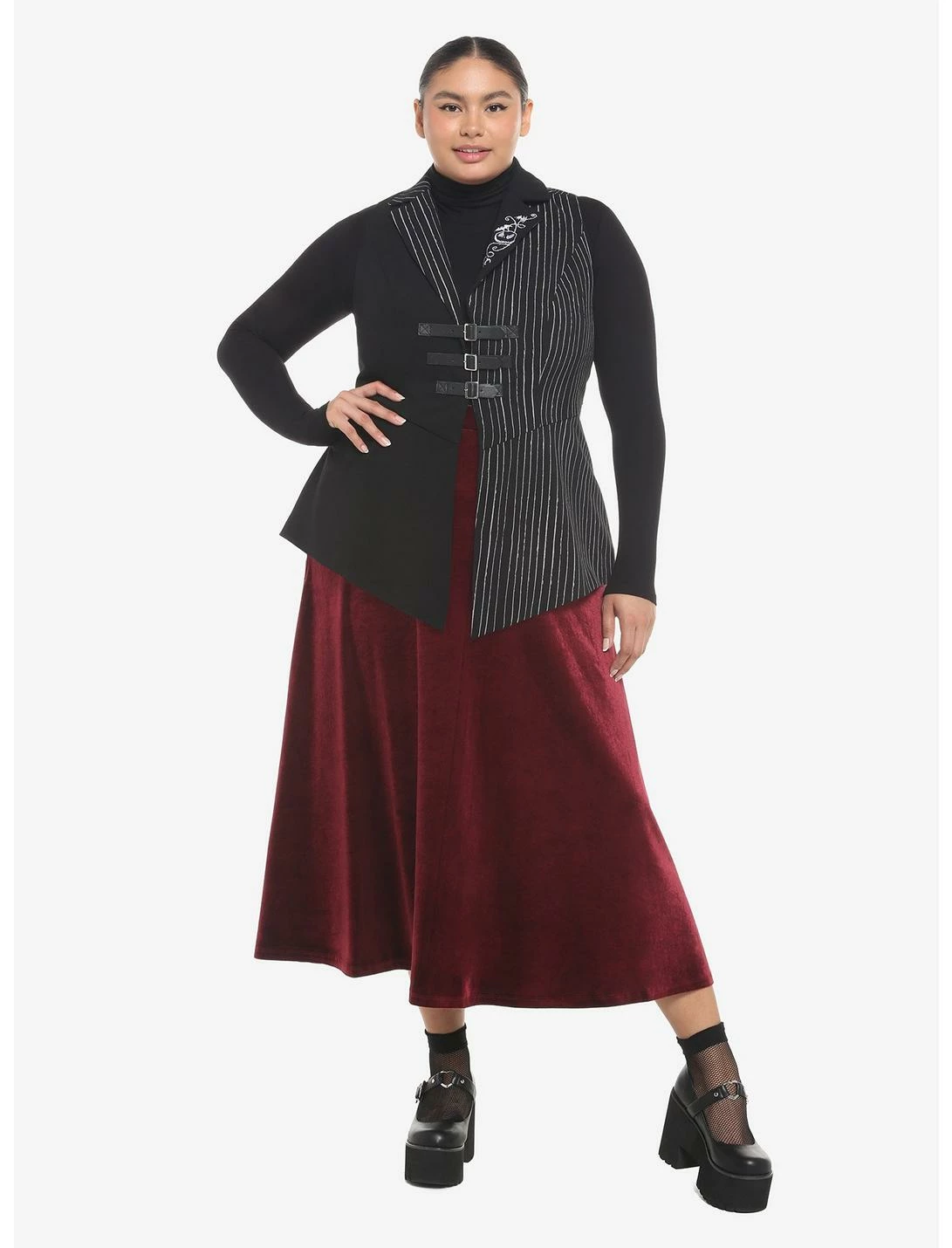 HUNIVERS The Nightmare Before Christmas Jack Waistcoat Vest Plus Size 2 HUNIVERS The Nightmare Before Christmas Jack Waistcoat Vest Plus Size - Image 2