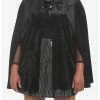 HUNIVERS The Nightmare Before Christmas Jack Velvet Hooded Cape Plus Size