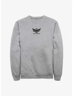 Null Disney Pixar Lightyear Star Command Badge Sweatshirt