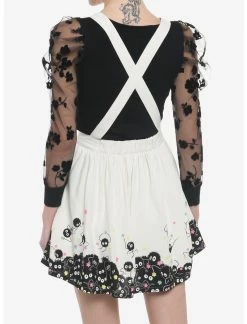 HUNIVERS Her Universe Studio Ghibli Spirited Away Soot Sprites Star Candy Suspender Skirt 5 HUNIVERS Her Universe Studio Ghibli Spirited Away Soot Sprites Star Candy Suspender Skirt -Dresses Online Store 19319380 av2