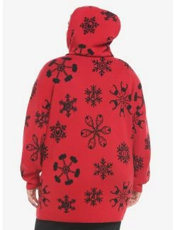 HUNIVERS Her Universe Marvel Snowflake Hooded Cardigan Plus Size 5 HUNIVERS Her Universe Marvel Snowflake Hooded Cardigan Plus Size -Dresses Online Store 19320082 av2