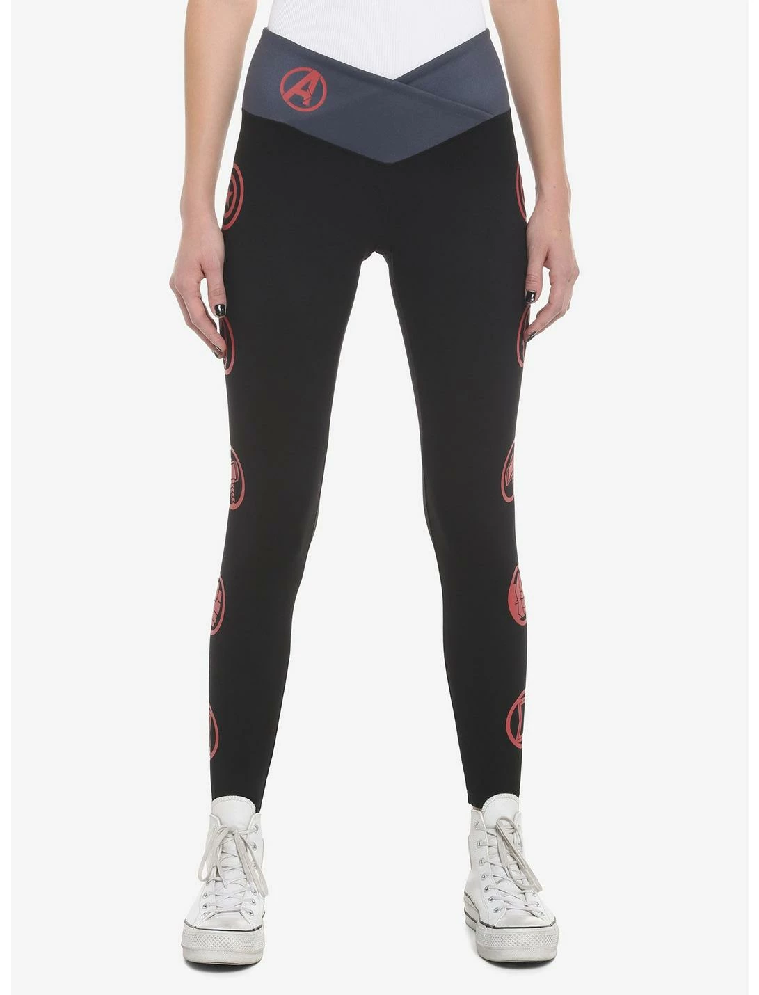 HUNIVERS Her Universe Marvel Avengers Icons Leggings 1 HUNIVERS Her Universe Marvel Avengers Icons Leggings