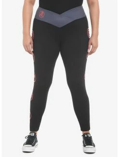 HUNIVERS Her Universe Marvel Avengers Icons Leggings Plus Size
