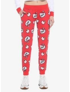 HUNIVERS Hello Kitty Apple Jogger Pajama Pants