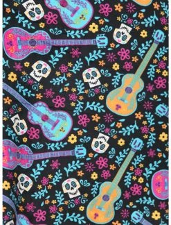 HUNIVERS Disney Pixar Coco Sugar Skull & Guitar Velvet Suspender Skirt Plus Size 8 HUNIVERS Disney Pixar Coco Sugar Skull & Guitar Velvet Suspender Skirt Plus Size -Dresses Online Store 19320212 av3