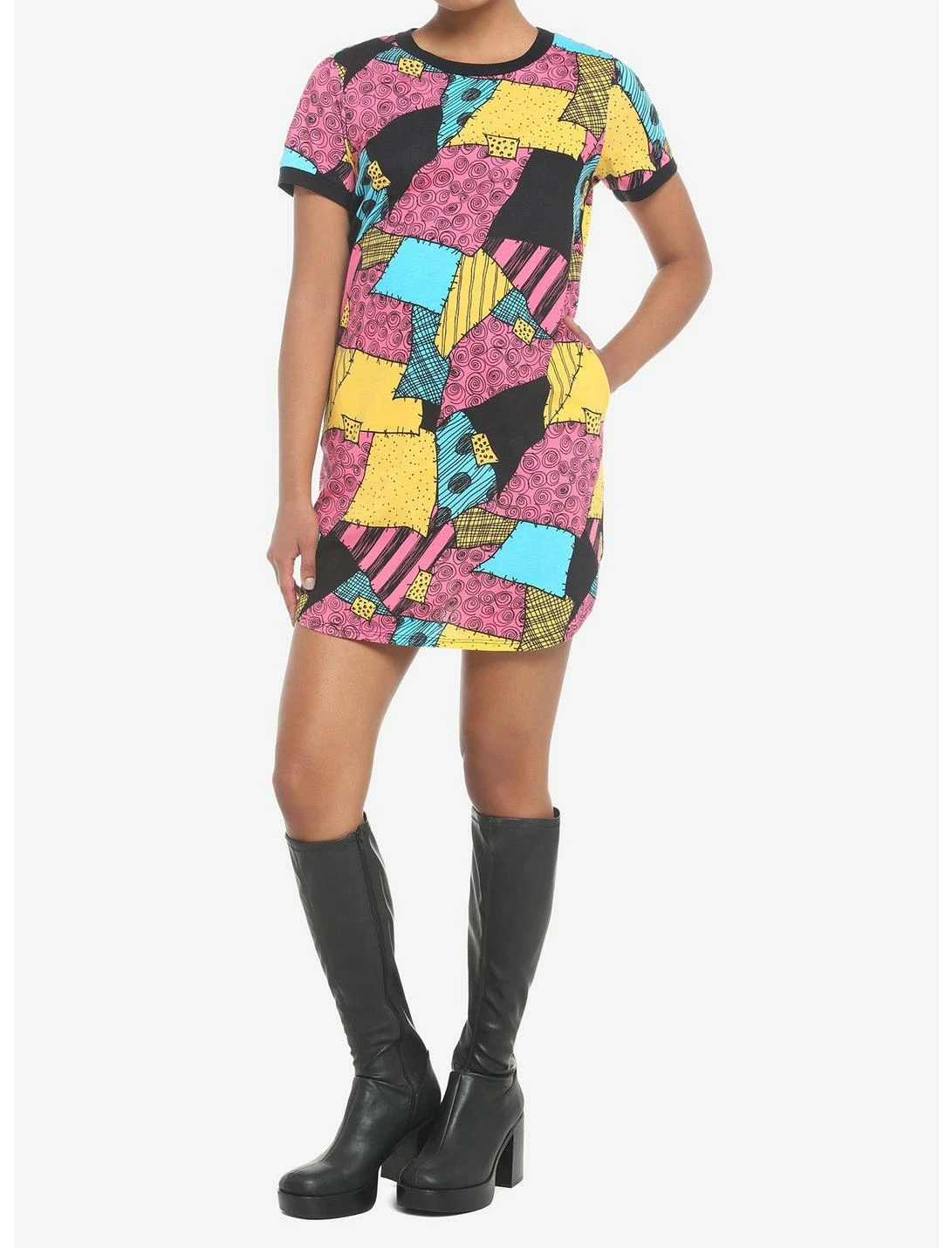 HUNIVERS The Nightmare Before Christmas Sally T-Shirt Dress 2 HUNIVERS The Nightmare Before Christmas Sally T-Shirt Dress - Image 2