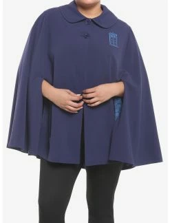 HUNIVERS Her Universe Doctor Who TARDIS Cape Plus Size
