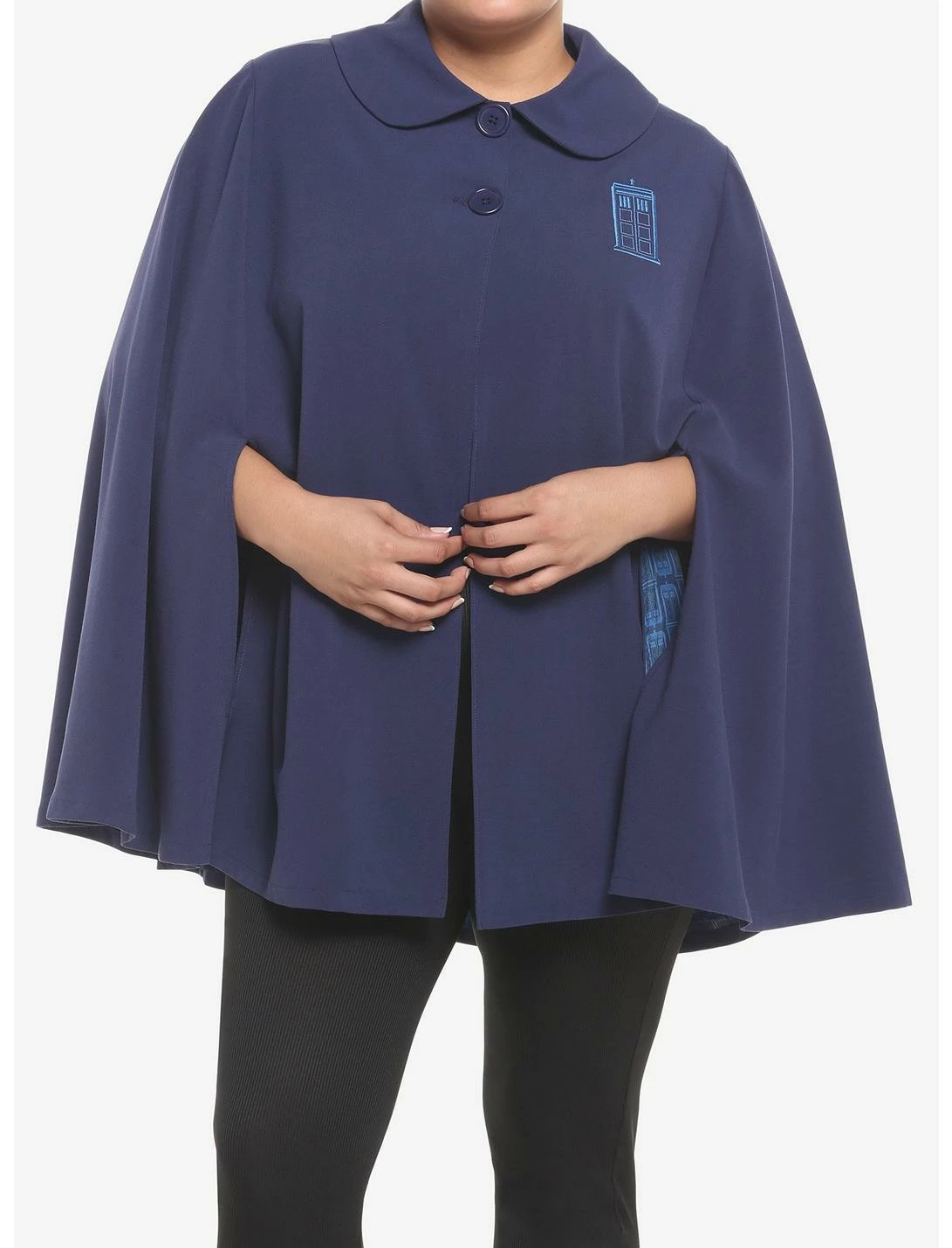 HUNIVERS Her Universe Doctor Who TARDIS Cape Plus Size 1 HUNIVERS Her Universe Doctor Who TARDIS Cape Plus Size