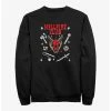 Null Stranger Things Textbook Hellfire Club Sweatshirt
