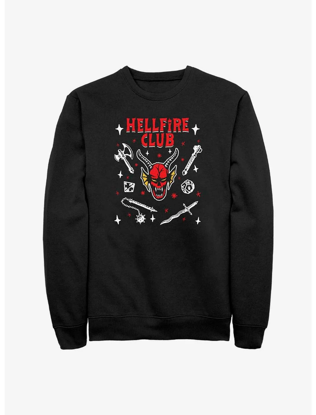 Null Stranger Things Textbook Hellfire Club Sweatshirt 1 Null Stranger Things Textbook Hellfire Club Sweatshirt