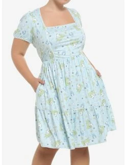 Dresses Online Store 11 HUNIVERS Studio Ghibli My Neighbor Totoro Pastel Dress Plus Size