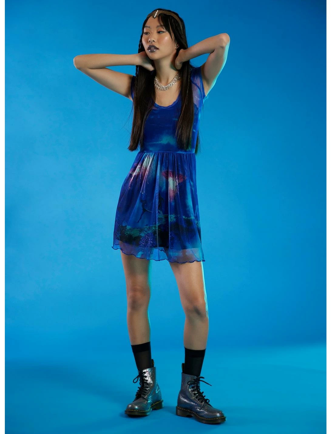 HUNIVERS Avatar: The Way Of Water Mesh Dress 2 HUNIVERS Avatar: The Way Of Water Mesh Dress - Image 2