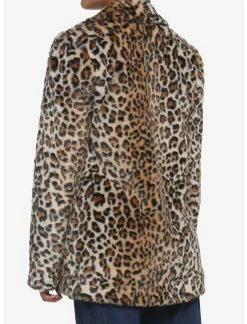 Null Leopard Faux Fur Coat 6 Null Leopard Faux Fur Coat -Dresses Online Store 19508320 av2