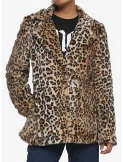 Null Leopard Faux Fur Coat 7 Null Leopard Faux Fur Coat -Dresses Online Store 19508320 av3