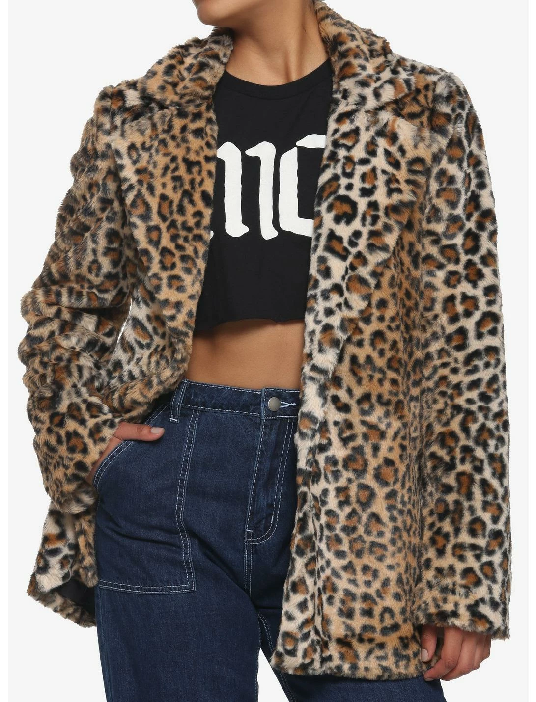 Null Leopard Faux Fur Coat 1 Null Leopard Faux Fur Coat