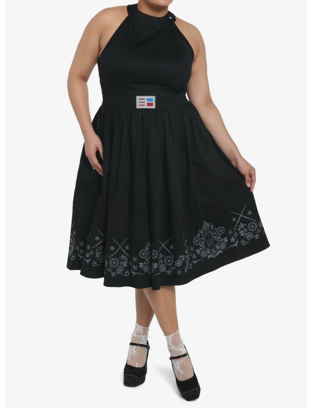 HUNIVERS Her Universe Star Wars Darth Vader Cape Dress Plus Size 2 HUNIVERS Her Universe Star Wars Darth Vader Cape Dress Plus Size - Image 2