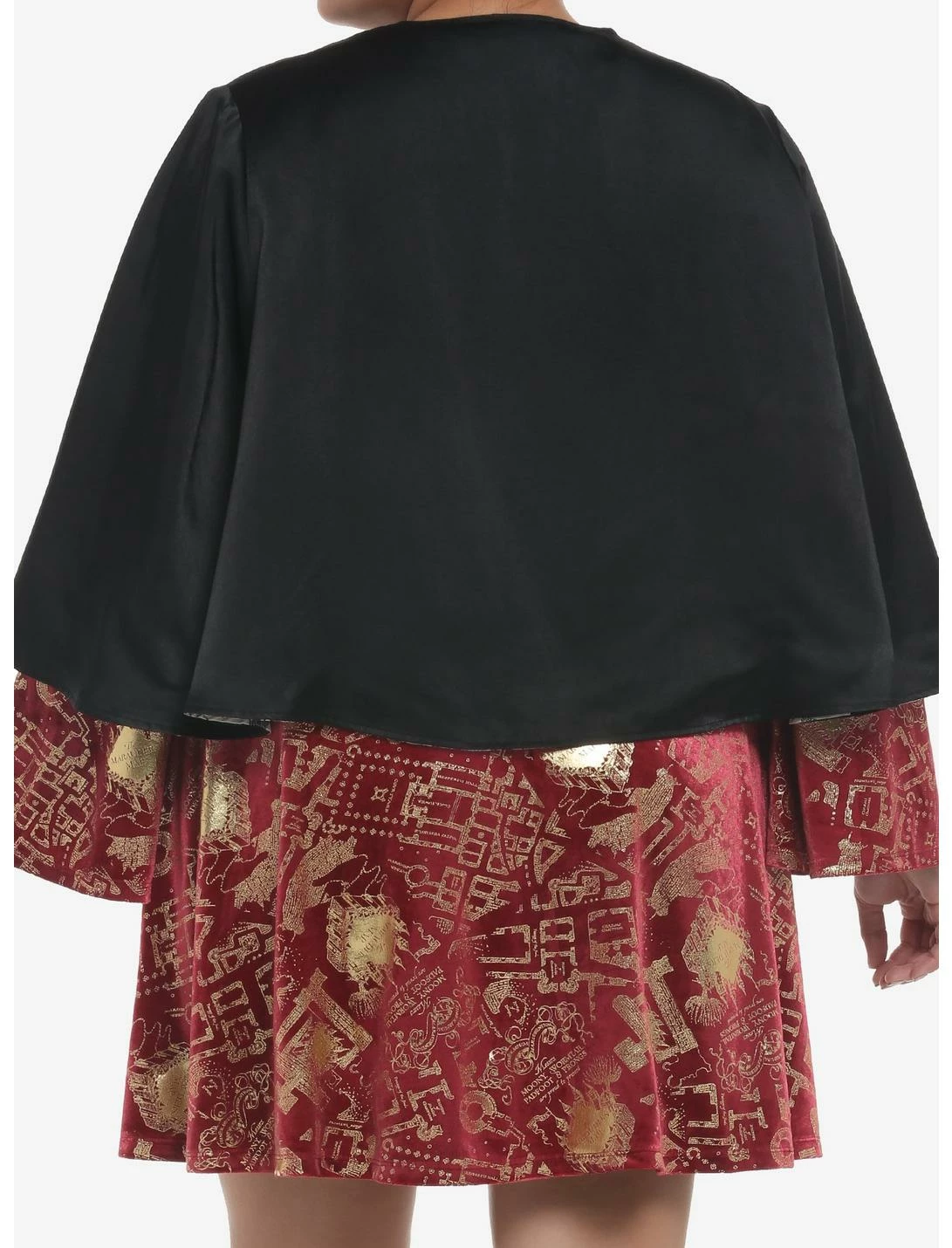 HUNIVERS Harry Potter Marauder's Map Capelet 3 HUNIVERS Harry Potter Marauder's Map Capelet - Image 3