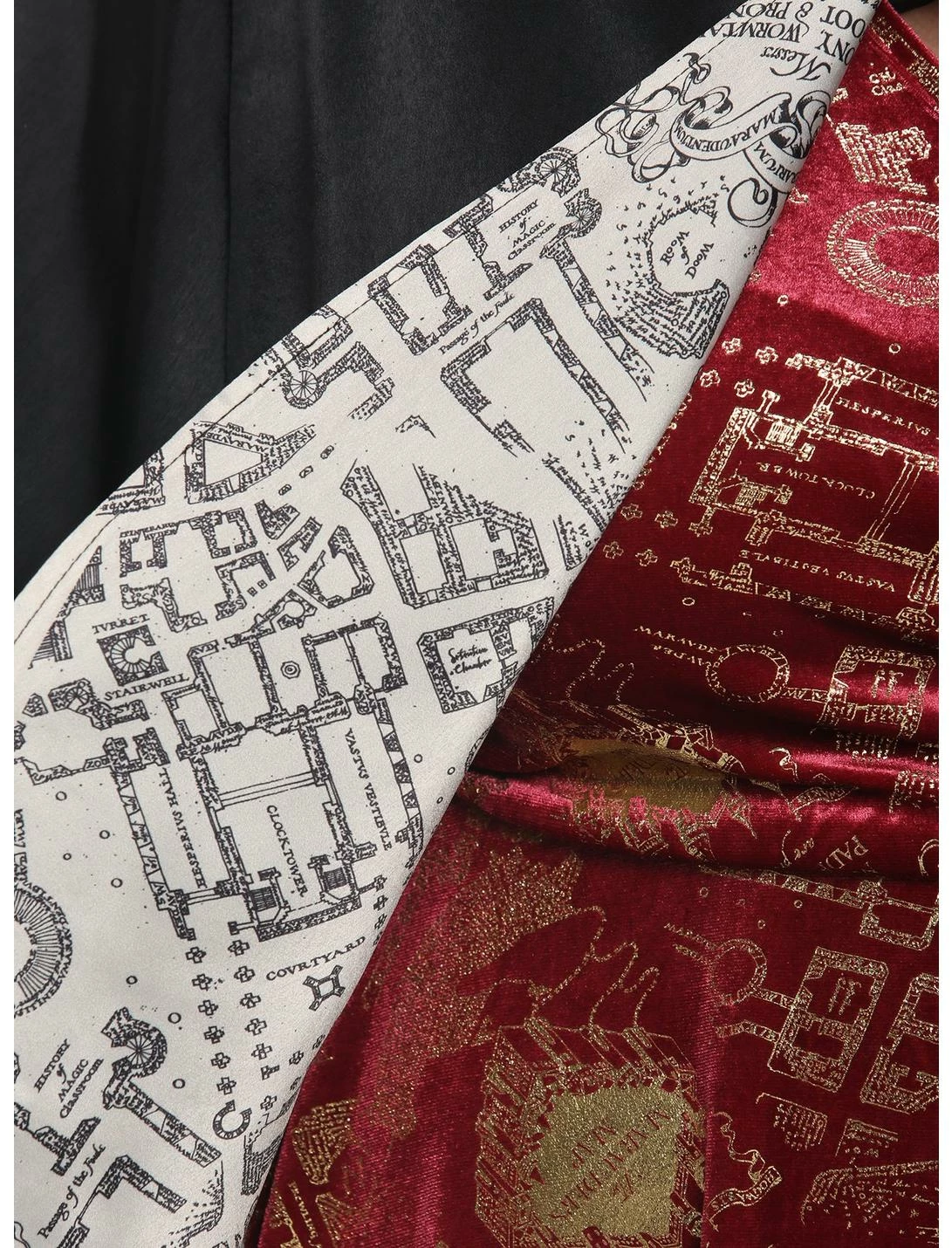 HUNIVERS Harry Potter Marauder's Map Capelet 4 HUNIVERS Harry Potter Marauder's Map Capelet - Image 4