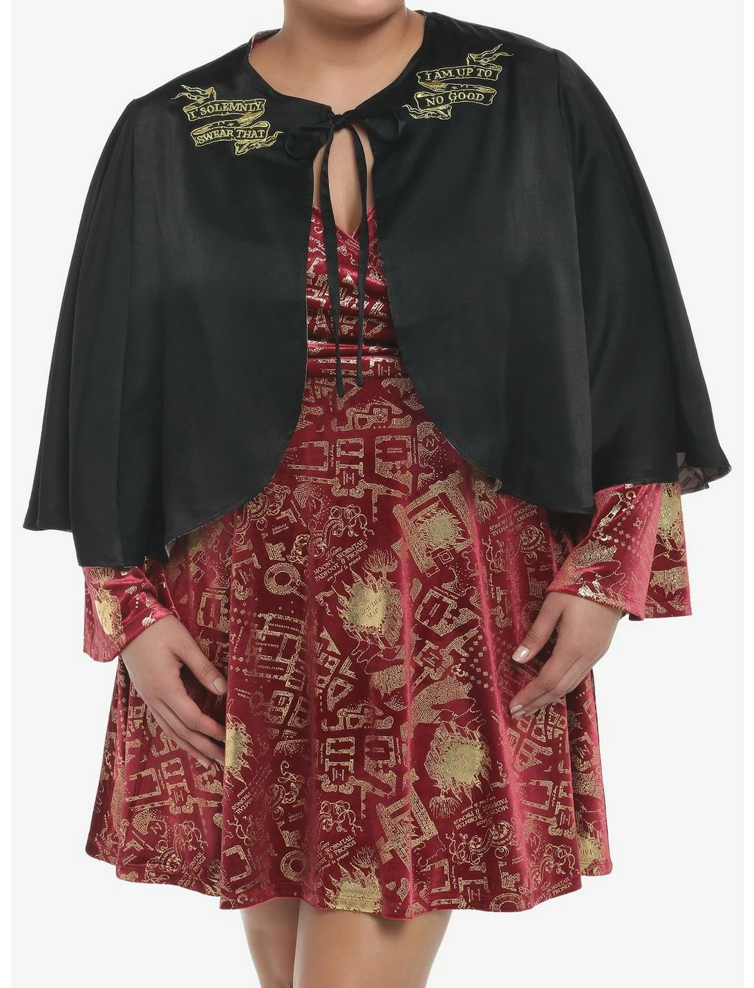 HUNIVERS Harry Potter Marauder's Map Capelet 1 HUNIVERS Harry Potter Marauder's Map Capelet