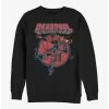 Null Marvel Deadpool Falling Dead Sweatshirt