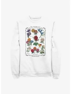 Null Disney Alice In Wonderland Alice Flowers Sweatshirt